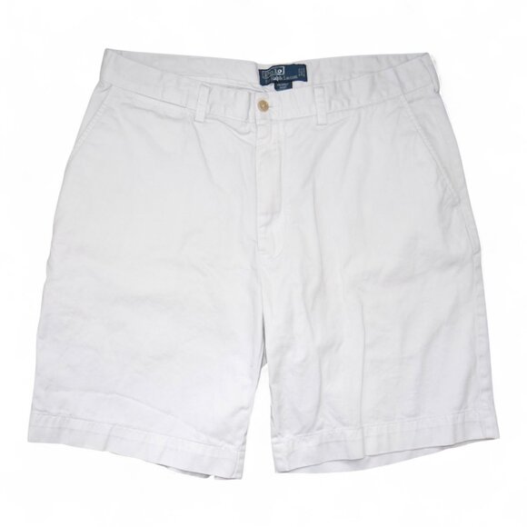 Polo Ralph Lauren Men's Size 35 Prospect Chino Shorts Stone Khaki/Tan EUC - Picture 1 of 8